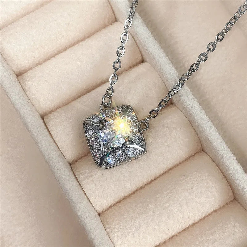 Rhombus necklace/earring selections