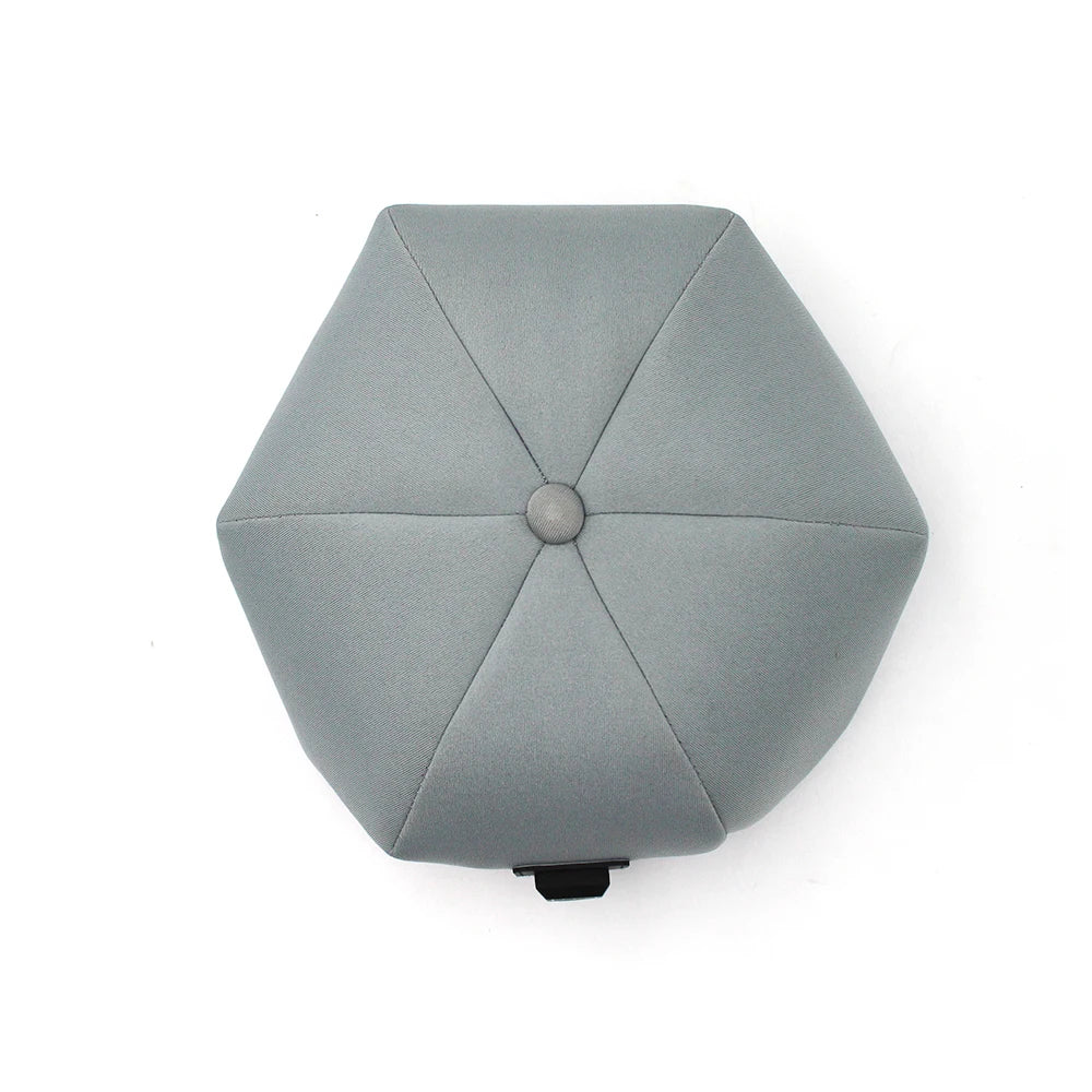 Black red-light therapy cap