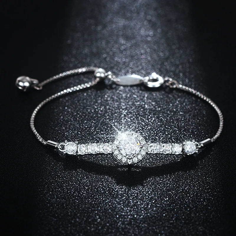 Round zircon bracelet