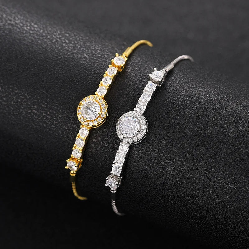Round zircon bracelet