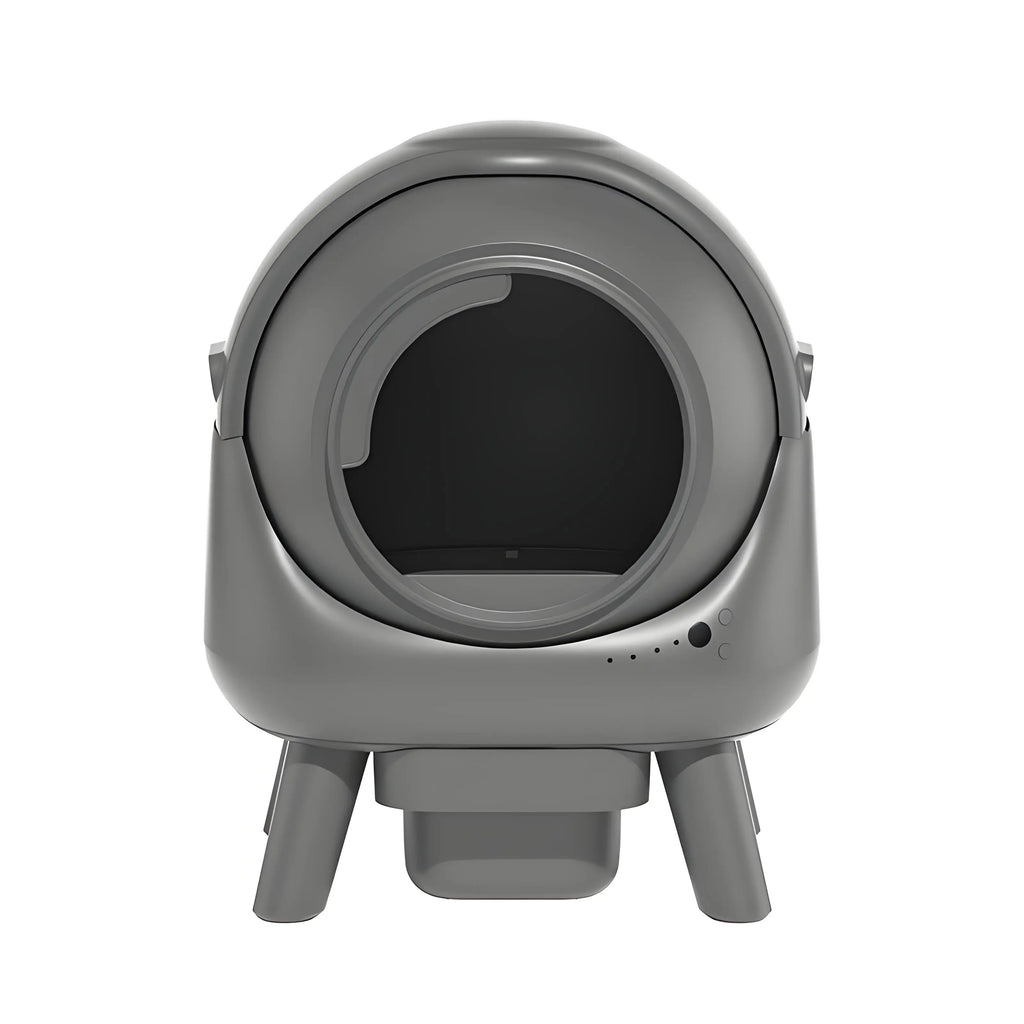 Automatic cat litter box, 65 L, gray