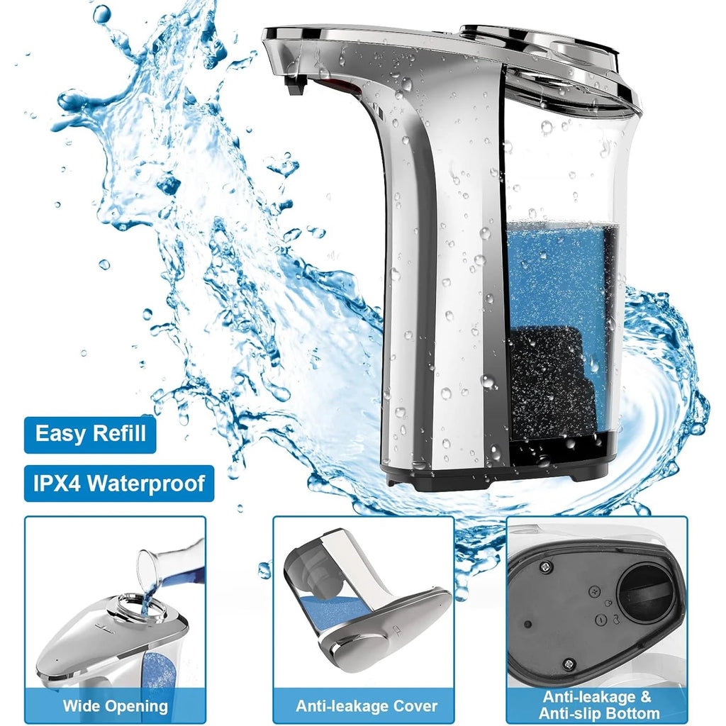 Touchless soap dispenser, 500 ml / 5 levels