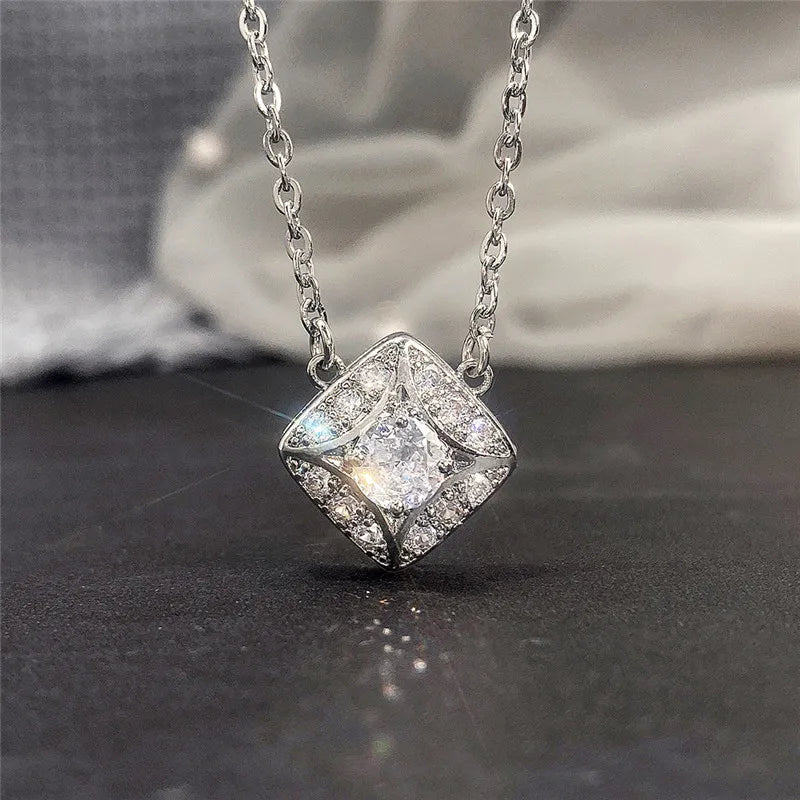 Rhombus necklace/earring selections
