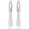 Long-bar drop earrings
