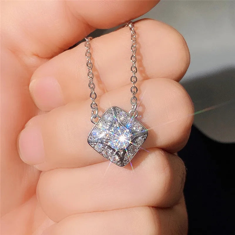 Rhombus necklace/earring selections