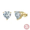 Heart-shaped moissanite-style studs, listed 0.5–4 ct
