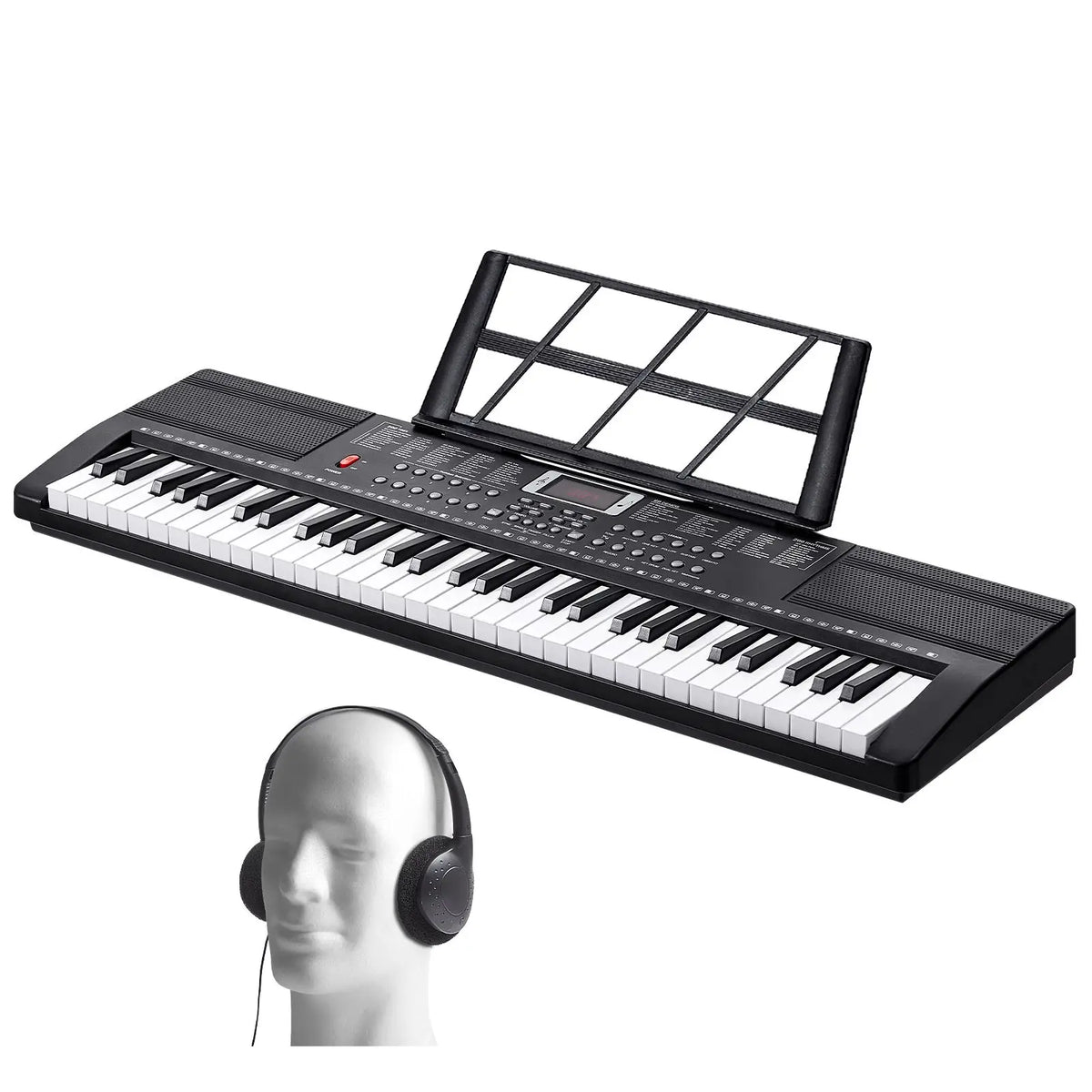 Portable digital keyboard, 200 tones / 200 rhythms